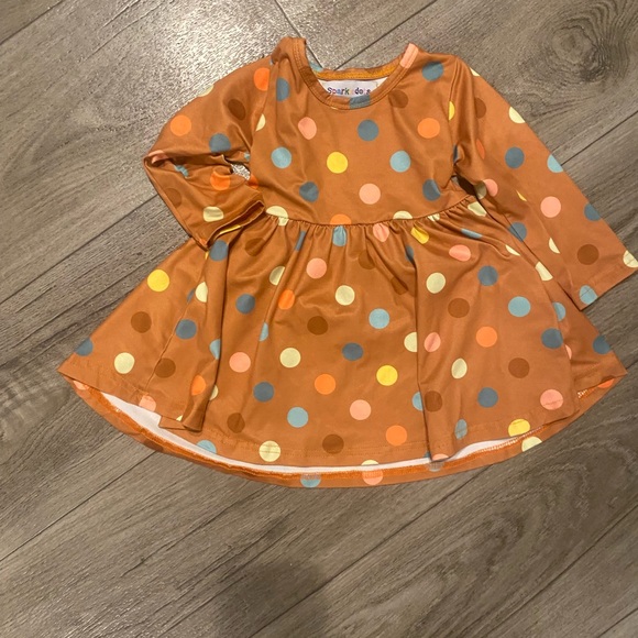 Other - Polka Dot Long Sleeve Dress